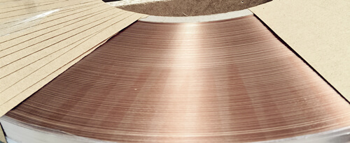 Neue Lieferung für Kupferbronzeband CuSn6