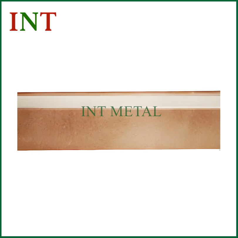 Silberner Onlay-Bronzestreifen